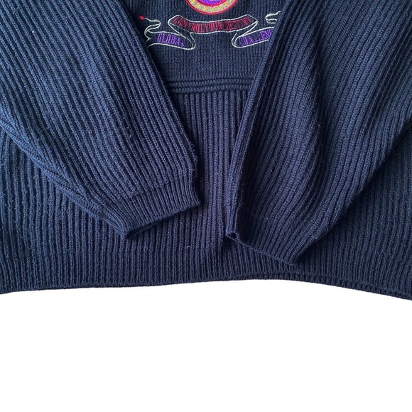 Bugle Boy Direction “Control Your Destiny” Knit Sweater - Picture 7 of 8